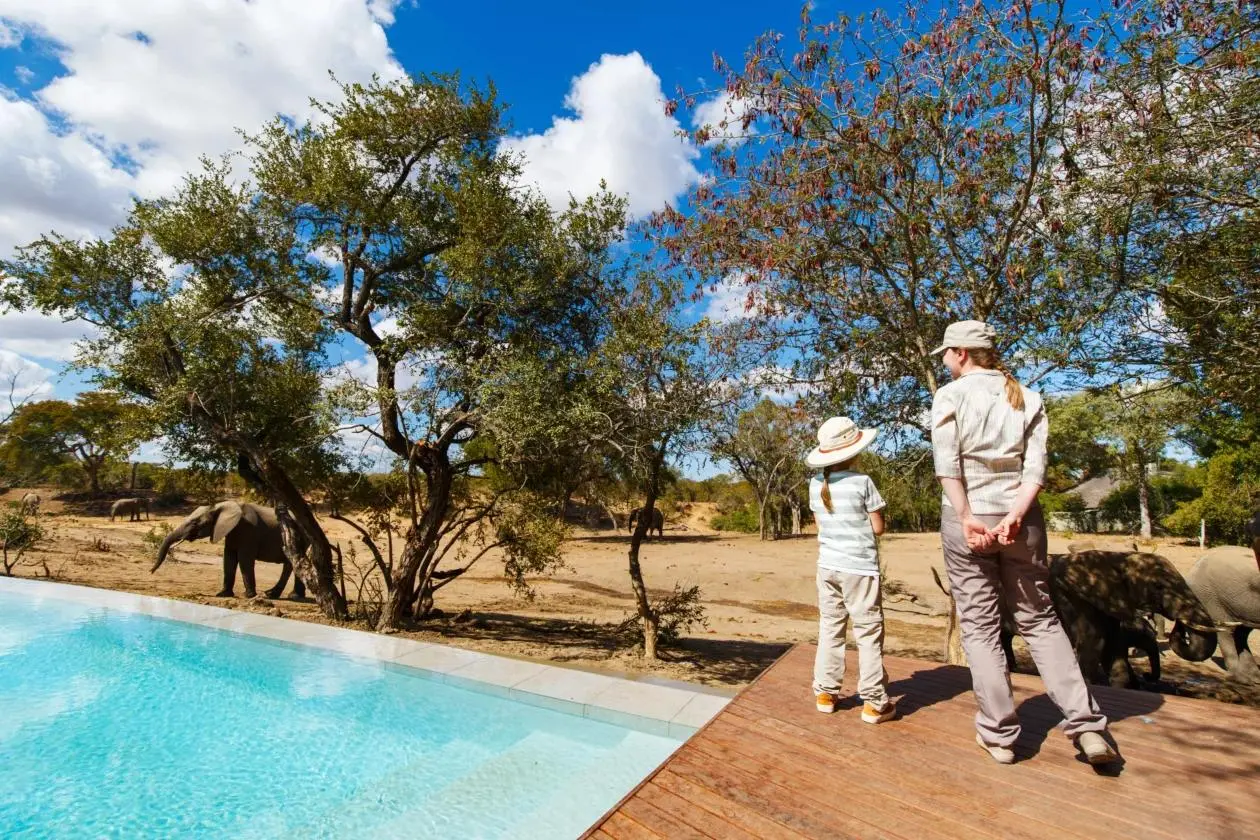 Private African safari lodge for ultra high net worth families