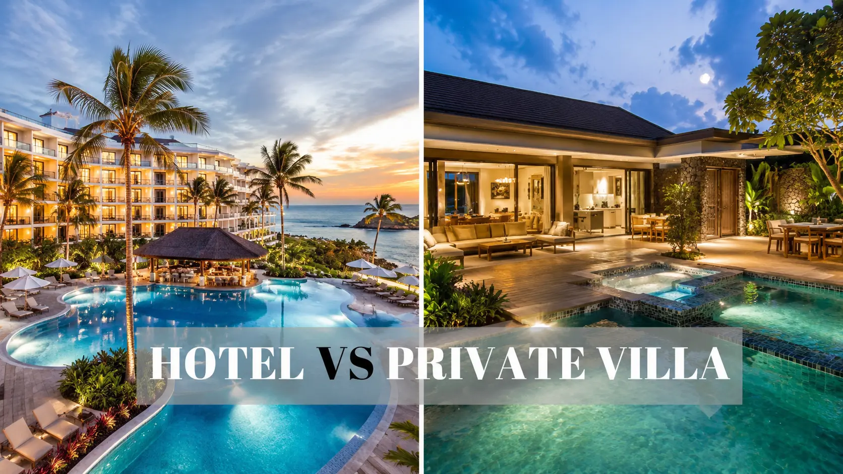 Private Villas vs Luxury Hotels for Indian Travellers